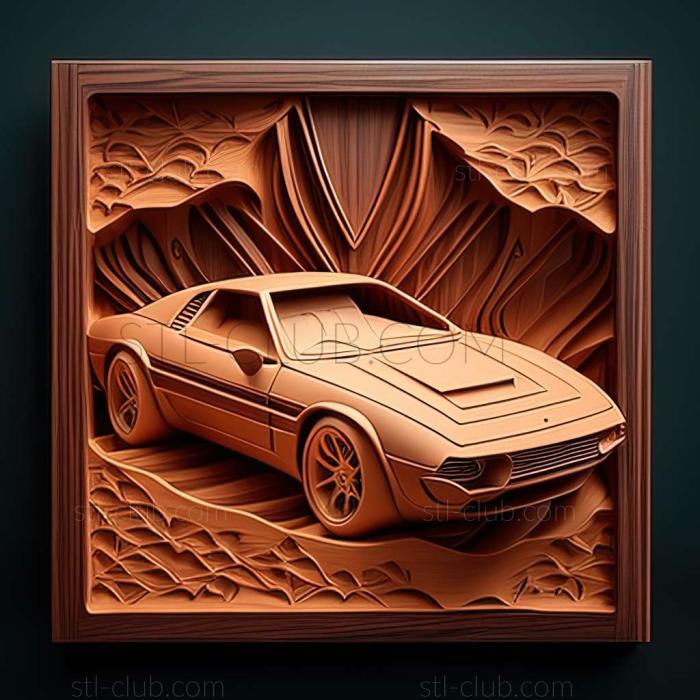 3D мадэль Lamborghini Espada (STL)